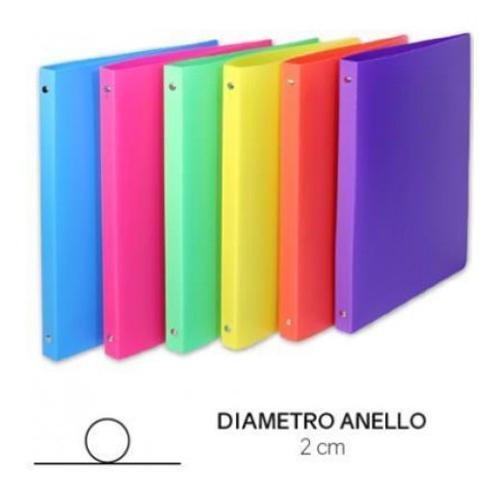 Scatto Copertina ad anelli A4 (5,5x31,5x2cm) Assortito 341