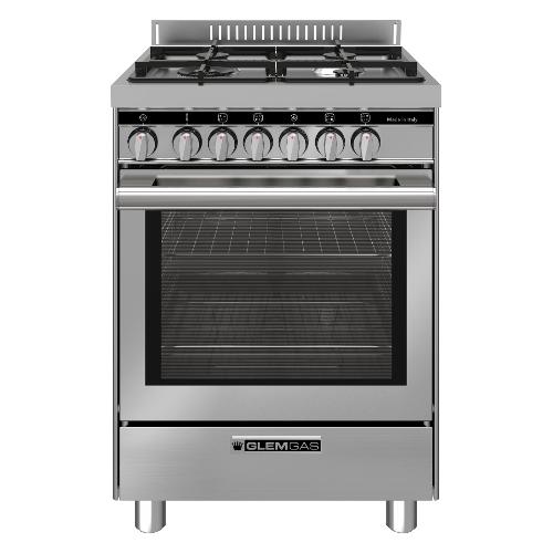 Cucina gas 5 fuochi AMERICANA Nero classe A (2021) AMN965ENEV