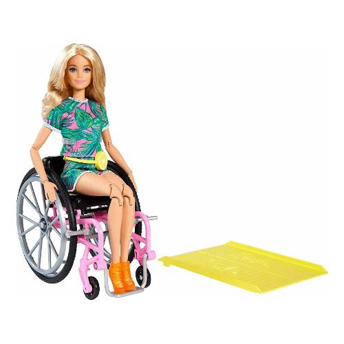 Mattel Bambola Sedia a Rotelle BARBIE GRB93