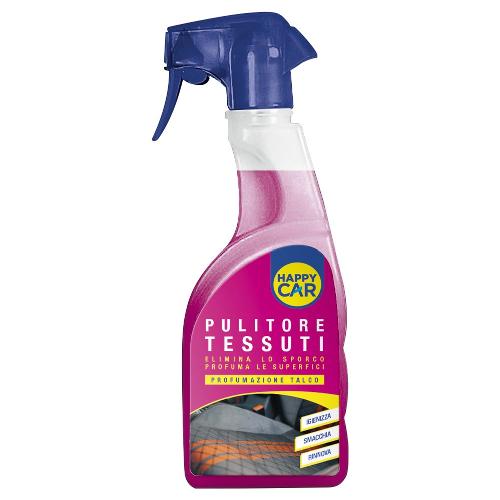 Labor Chimica Detergente per tessuti auto Talco flacone vapo 750 ml HAPPY CAR 0808