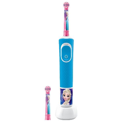 Oral B Spazzolino elettrico KIDS Frozen D100 Azzurro e Rosa 80324393