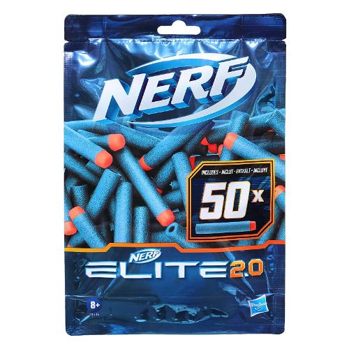 Hasbro Set Dardi Elite 2.0 per blaster 50 pz NERF E9484EU4