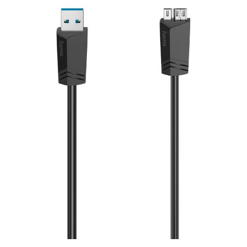 Hama Cavo adattatore USB 3.0 Micro Usb Black 0,75m 00200626