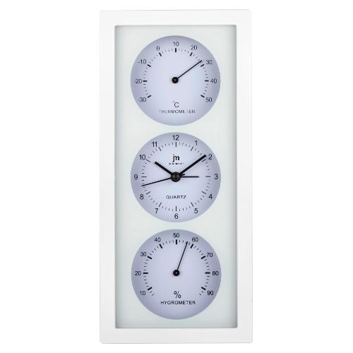 Orologio da parete JUSTAMINUTE Bianco 12 x 26 cm JA 7071B