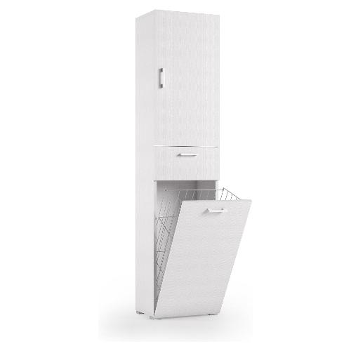 Terraneo COMPOS Colonna bagno Bianco (45cm)
