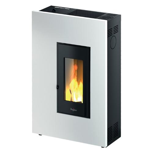 Pegaso Stufa pellet 5,2kW MADISON 5 Slim Bianco 4 stelle 7020033