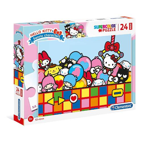 Clementoni Puzzle 24 pz Maxi 36m+ (62x42cm) HELLO KITTY 24202
