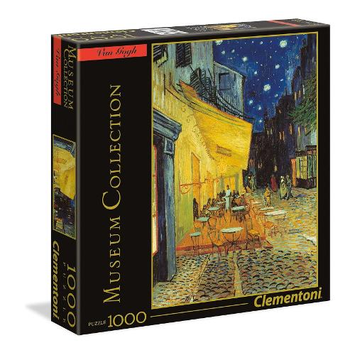 Clementoni Puzzle 1000 pz Van Gogh Cafe Terrace AT Night 12a+ (50x70cm) MUSEUM COLLECTION 94930