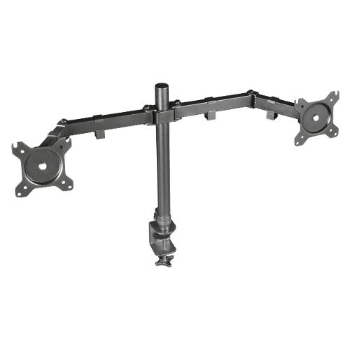 Trust Supporto monitor TV scrivania ( 16 Kg ) VESA 100 x 100 GXT 1120 Mara Dual Monitor Arm Black 23941 VESA 100 x 100 GXT 1120 Mara Dual Monitor Arm Black 