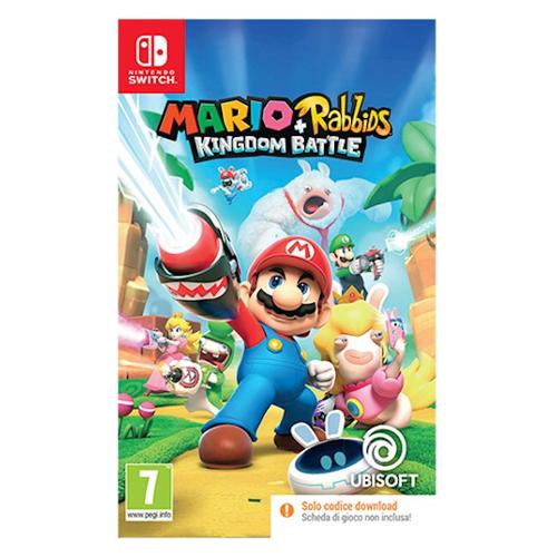 Ubisoft SWITCH Mario+Rabbids Kingdom Battle Code in Box PEGI 7+ E06431