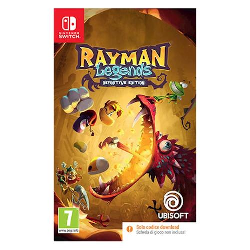 Ubisoft SWITCH Rayman Legends Definitive Edition Code in Box PEGI 7+ E06433