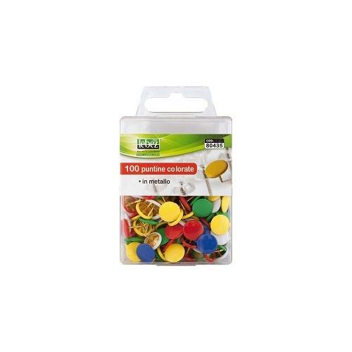 Lebez Set puntine disegno Multicolor 100 pz 80435