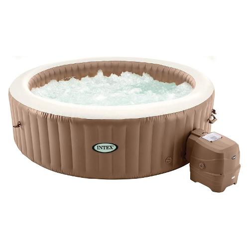Intex Spa idromassaggio Pure Spa (236x71cm) 8 persone BUBBLE MASSAGE Beige Sahara 28412EX