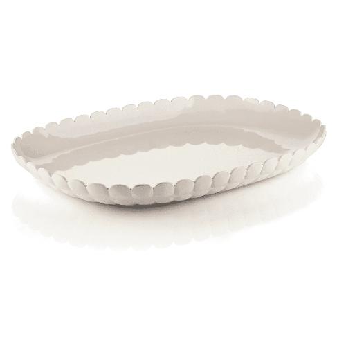 Guzzini Vassoio Plastica (45x31cm) TIFFANY Bianco latte 279600156