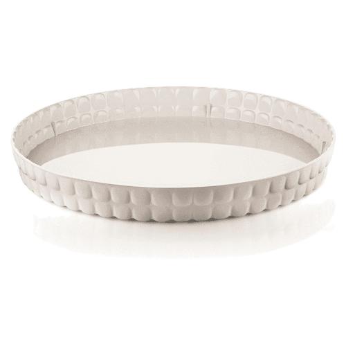 Guzzini Vassoio Plastica (35cm) TIFFANY Bianco latte 198901156