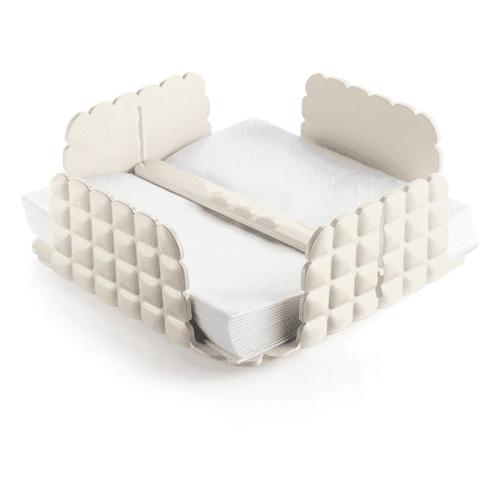 Guzzini Porta tovaglioli (20x20cm) TIFFANY Bianco 198700156