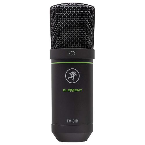Mackie Microfono a filo EM SERIES Em 91C Black