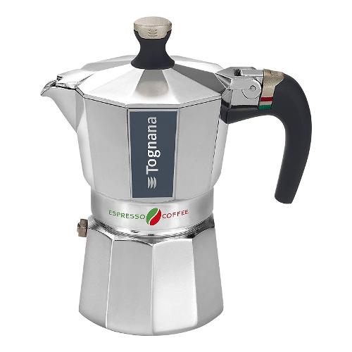 Tognana Caffettiera Alluminio 1 Tazza ITALIKA Cromo W943051ITAL