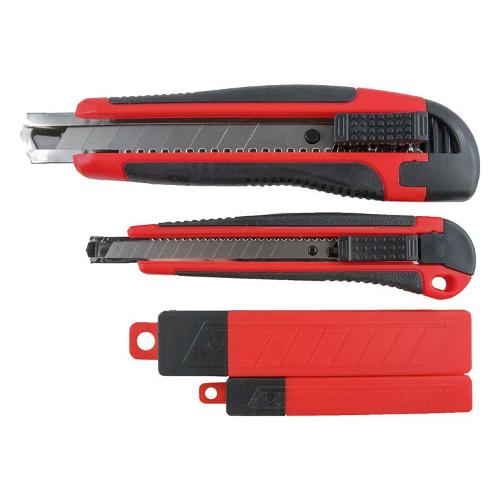 Oreca Set cutter a spezzare lama acciaio 12 elementi 9 mm e 8 da 18 mm 0099355 00