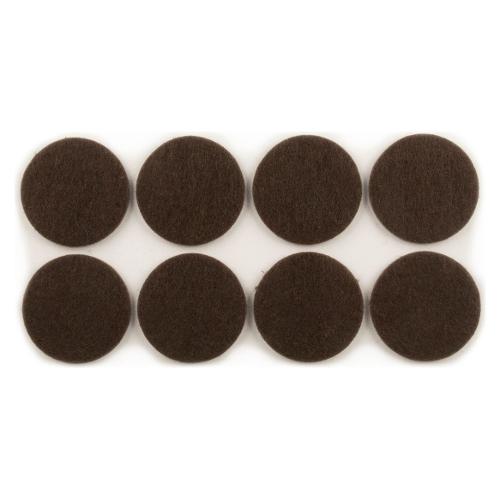 Oreca Feltrini tondi adesivi (3,2 cm) Marrone 0013552 08