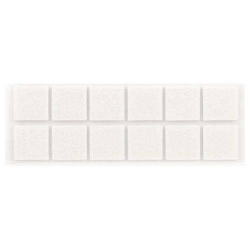Oreca Feltrini quadri adesivi (20x20 mm) Bianco 0013554 SU