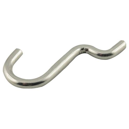 Oreca Set ganci pannello attrezzi a uncino Cromo (3,5x50x20 mm) 0072535