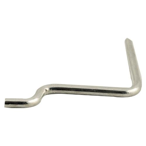 Oreca Set ganci pannello attrezzi corto dritto Cromo (0,35x3 cm) 0072558