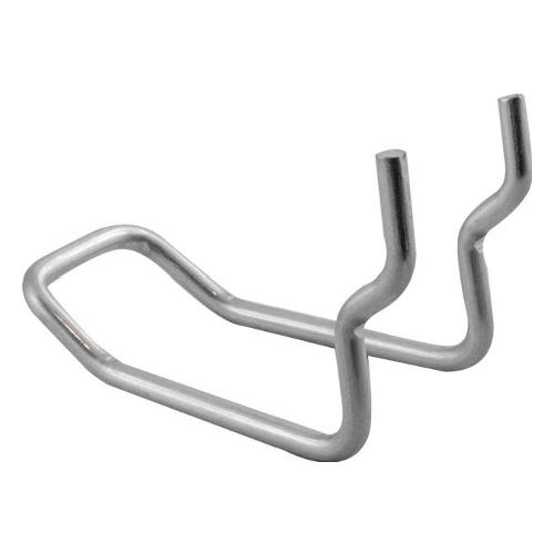 Oreca Set ganci pannello attrezzi corto dritto Cromo (3,5x50 mm) 0072542