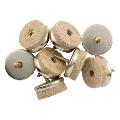 Oreca Scivoli plastica e feltro con chiodo (2,4 cm) Grigio 0825652 00