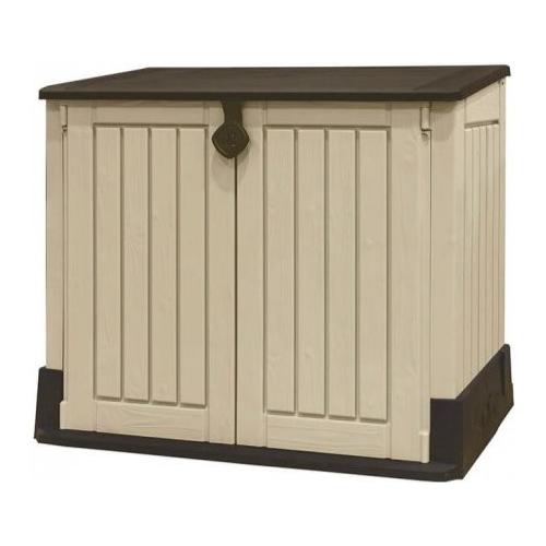 Keter Box porta attrezzi Midi STORE IT OUT Beige (132x71,5x113,5 cm) K249229K590KK