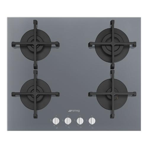 Smeg Piano cottura gas 4 zone SELEZIONE Pv264S Silver (60cm)