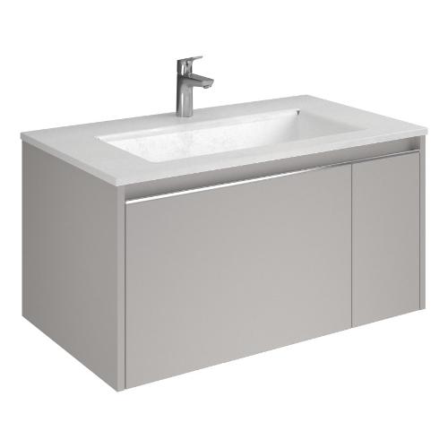 Savini Due CIELO Base bagno Tortora chiaro opaco (80cm)