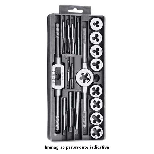 Oreca Set maschi e filiere Astuccio 21 Pz 0072648 00