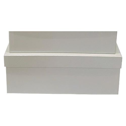 Marpimar Scatola regalo PEARL Bianco perlato (20x6x12 cm) 52004