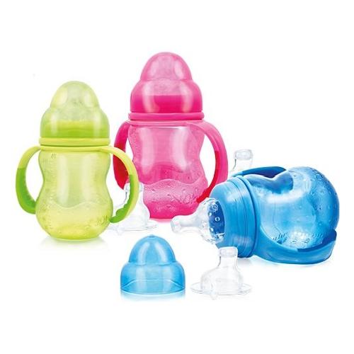 Nuby Biberon Presa Facile 3-6m (240ml) Assortito ID1107
