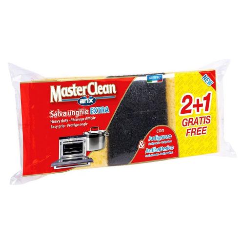 Arix Set spugne 3 pz MASTER CLEAN 124803