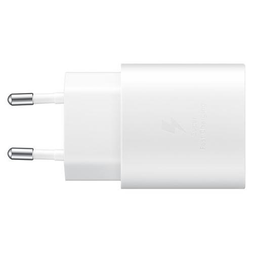 Samsung Caricabatterie USB Type-C SUPER FAST CHARGING 25W Power Delivery White EP TA800NWEGEU