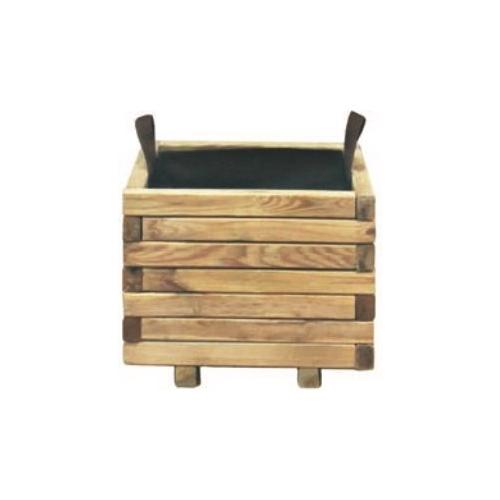 Twig Fioriera quadra (40x40x30,5 cm) Gladys Verde naturale 30815