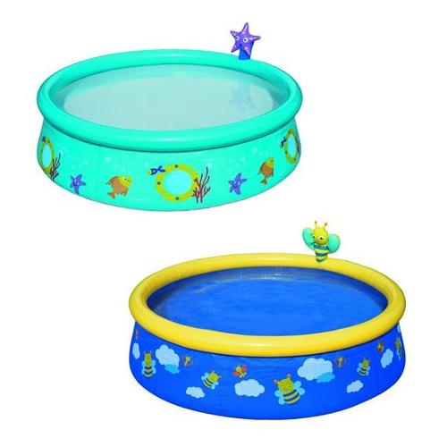 Bestway Piscina senza pompa filtro (152x38cm) per 1 persone FAST SET Assortito 57326