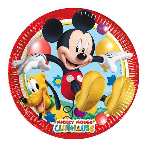Ciao Set piatti piani monouso 8pz MICKEY 81508