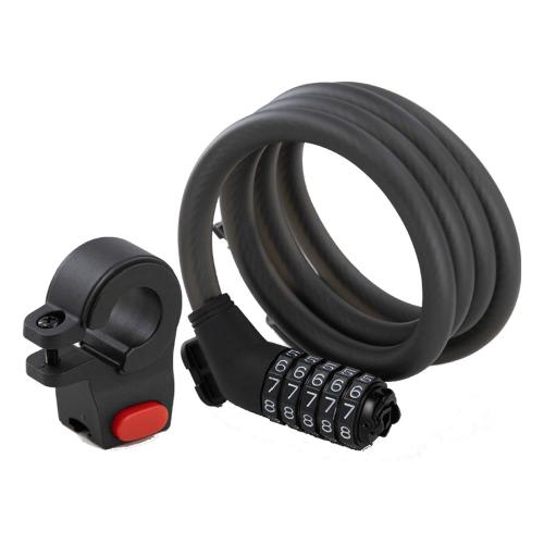 Segway Lucchetto bici Ninebot Combinazione 5 Dischi Nero 20 40 0007 00 (120 cm)