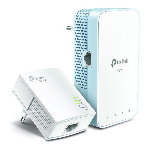 Tp Link Power line AV1000 Kit Lan + Wi Fi White TL WPA7517 KIT