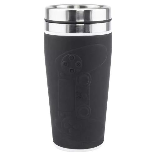 Paladone Tazza termica Travel Mug inox (415ml) PLAYSTATION Nero PP6580PS