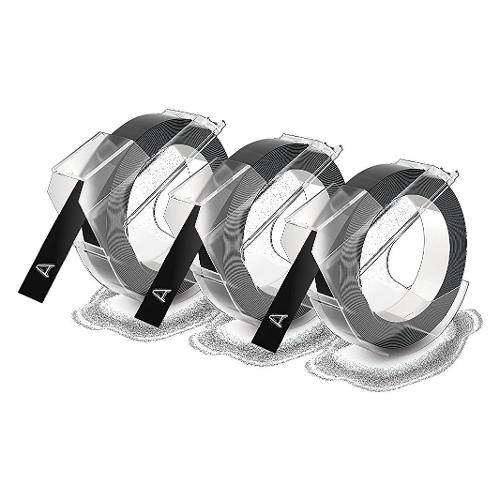 Dymo Nastro etichettatrice LETRATAG 9mm Black S0847730