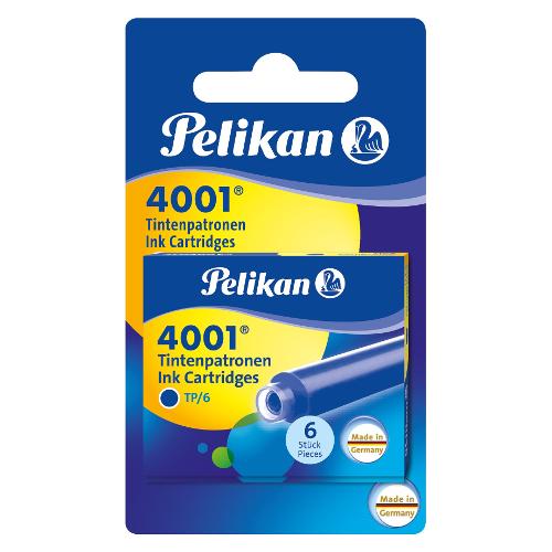Pelikan Set cartucce stilografica 4001 12 pz Blu Royal 24006835