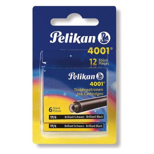 Pelikan Set cartucce stilografica 4001 12 pz Nero 24006897