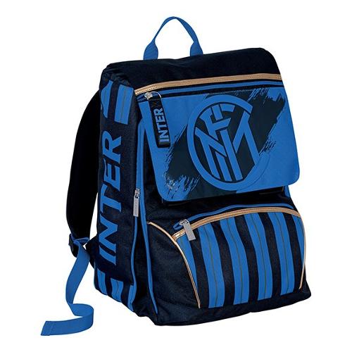 INTER Zaino Double Azzurro Inter