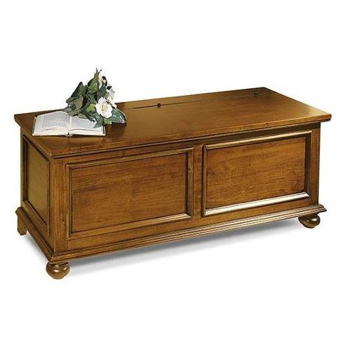 Zanini STEFANIA PLUS Cassapanca Noce lucido (100cm)