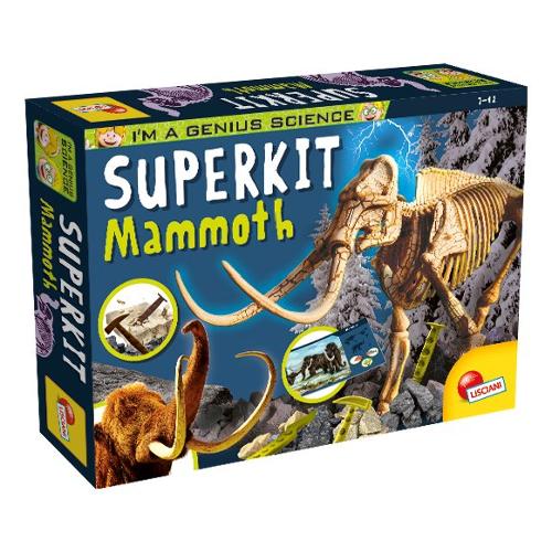 Lisciani Gioco educativo Super Kit Mammoth 7-12a I'M A GENIUS 79964