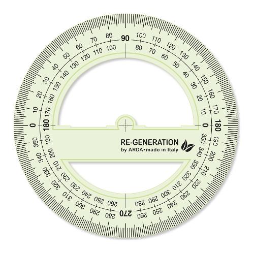 Arda Goniometro RE GENERATION 360 Verde trasparente (12 cm) RE36012